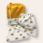 Bossa cordes, muda i esmorzar arc de Sant Martí