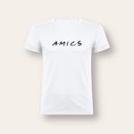 Samarreta Amics blanc